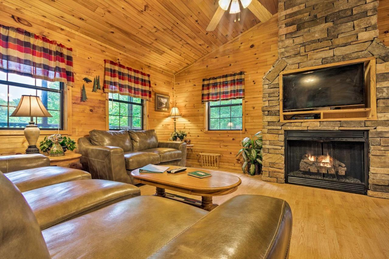 Bryson City Cabin In Smoky Mountains With Hot Tub! エクステリア 写真
