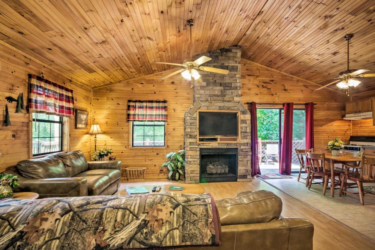 Bryson City Cabin In Smoky Mountains With Hot Tub! エクステリア 写真